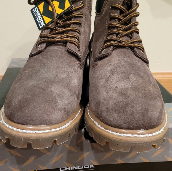 Chinook Mens Worker Suede Boot Size 8 - Picture 5 of 5
